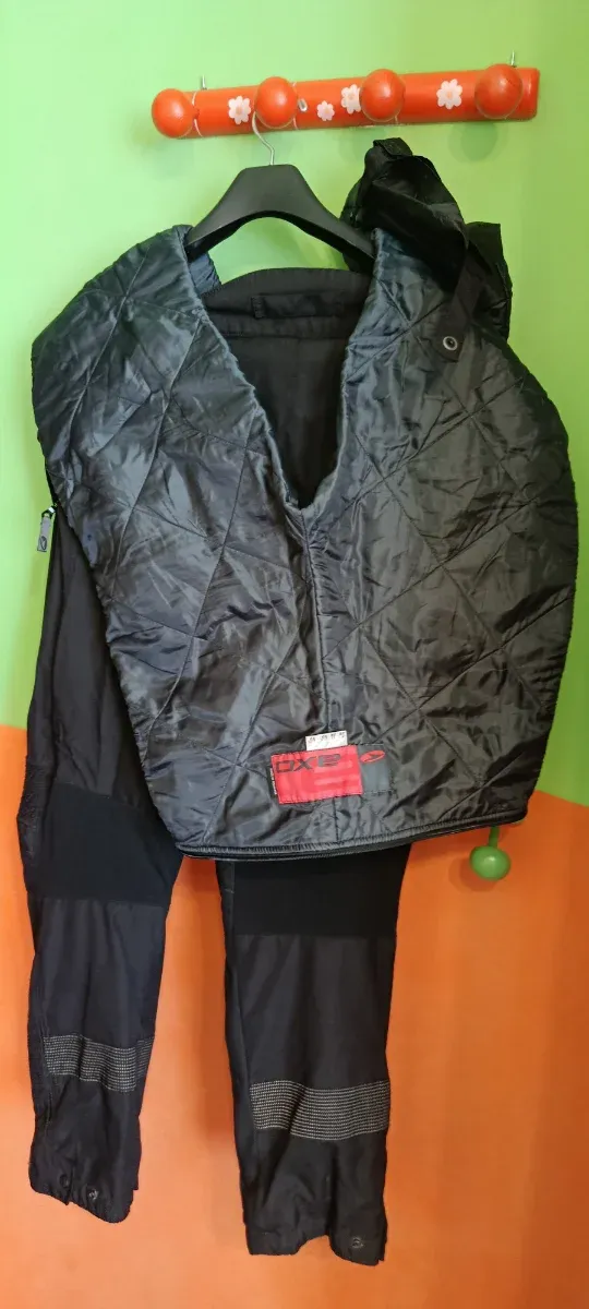 Pantalón Moto Cordura AXO Negro. Impermeable.