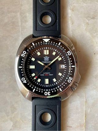 Reloj Steeldive SD1970 Capitán Willard Negro