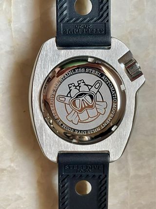 Reloj Steeldive SD1970 Capitán Willard Negro