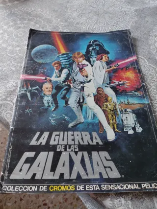 Álbum de Cromos La Guerra de las Galaxias