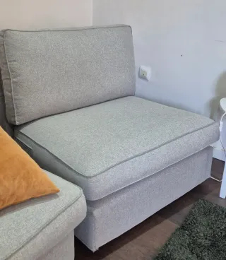 Sillón individual KIVIK Ikea gris