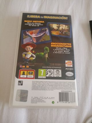 Toy Story 3 y patapon psp