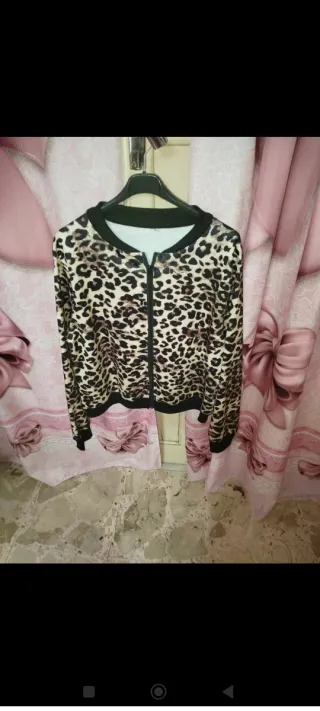 Giubbotto donna leopardato