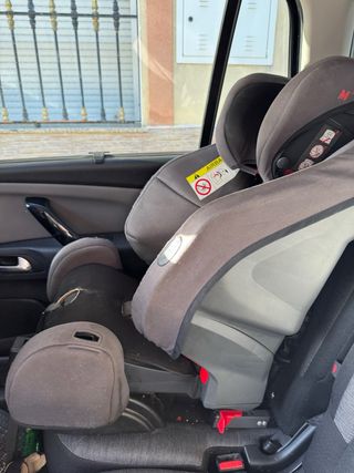 Silla coche Isofix a contramarcha
