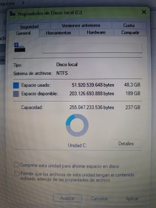 Ordenador portátil Lenovo i5 10th. con disco SSD