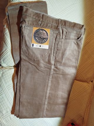 Pantalones de pana Quenk (corte vaquero)-Talla 40