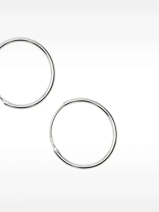 Pendientes Aros Parfois Plata de Ley 925