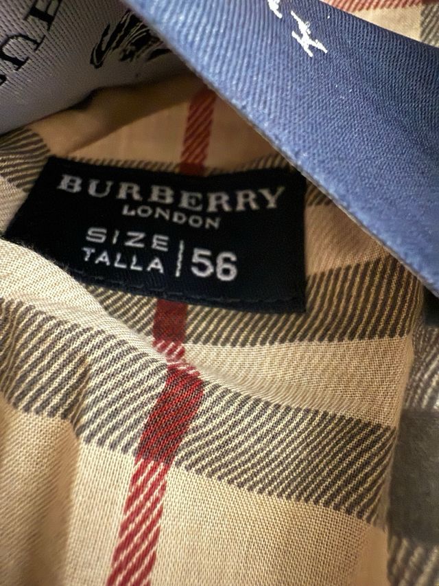 Parka Burberry Caballero Gris