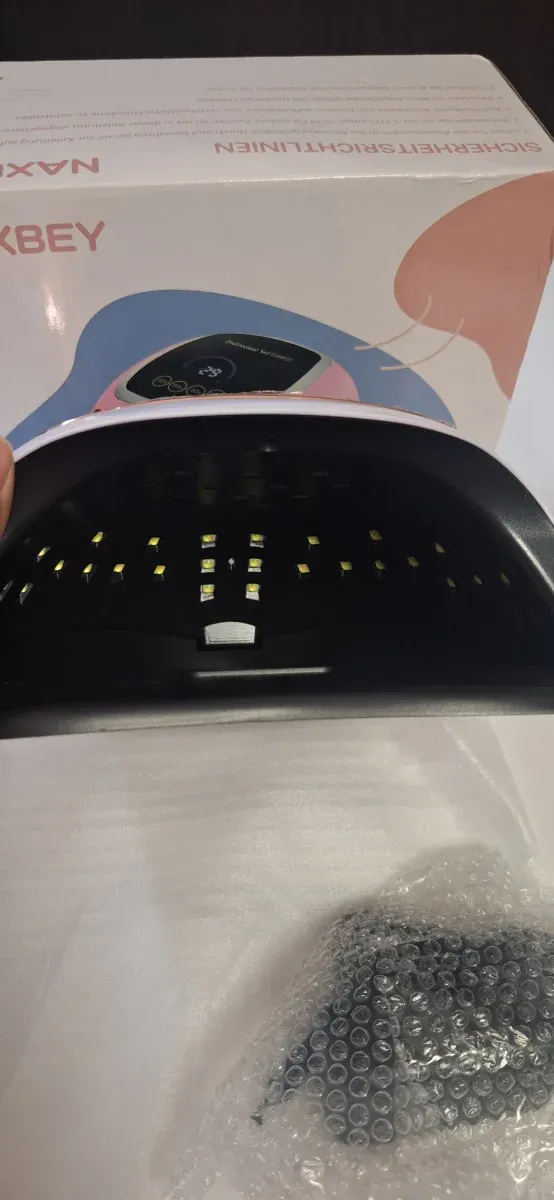 Lámpara Uñas LED NAXBEY UV Secado Esmalte