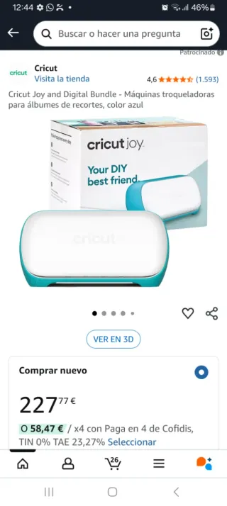Cricut Joy Bundle Azul