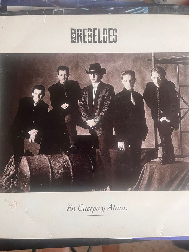 Vinilo Los Rebeldes En Cuerpo y Alma