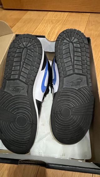 Tênis Jordan 1 Mid Racer Blue GS 39