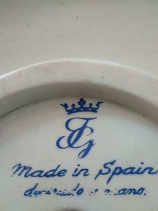 Lámpara cerámica principios S.XX