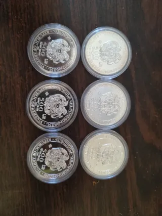 6 Onzas de Plata Armenia 500 Dram