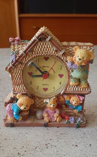 Reloj infantil de ositos