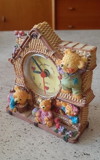 Reloj infantil de ositos