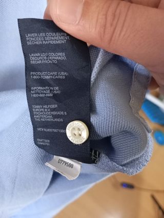 Polo Tommy Hilfiger Azul