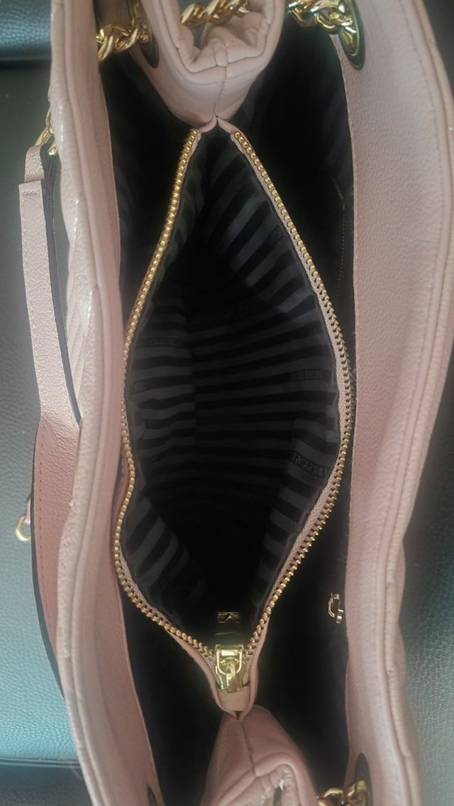 Bolso Victoria's Secret Rosa y Dorado