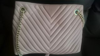 Bolso Victoria's Secret Rosa y Dorado