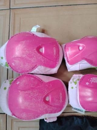 Patines en línea rosas Talla 30-32