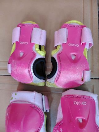 Patines en línea rosas Talla 30-32