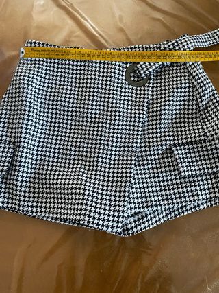 Bershka Pantaloncino Pied de Poule EUR 38