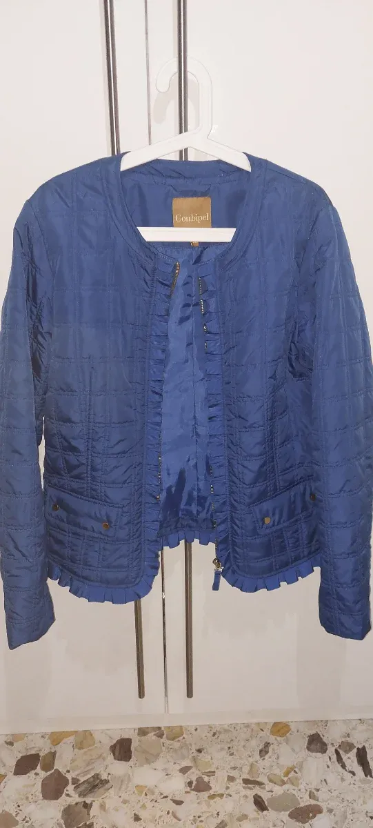 Piumino leggero Conbipel blu