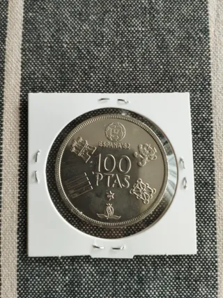 Moneda España 100 pesetas 1980 estrella 80.