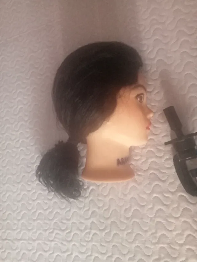 Cabeza de maniquí para peluquería