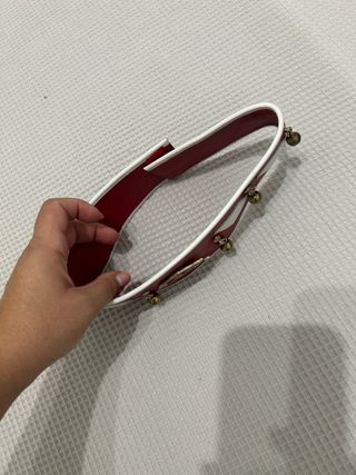 Cinturón Zingaro/a Niño/a Rojo y Blanco