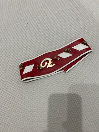 Cinturón Zingaro/a Niño/a Rojo y Blanco