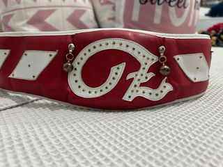 Cinturón Zingaro/a Niño/a Rojo y Blanco