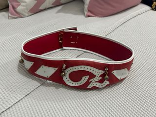 Cinturón Zingaro/a Niño/a Rojo y Blanco