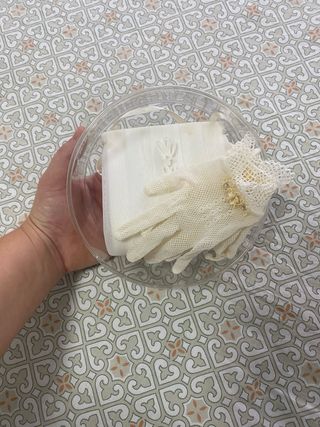 Traje de Comunión Niña Blanco/Dorado