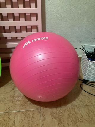 Pelota de Pilates Rosa Martes