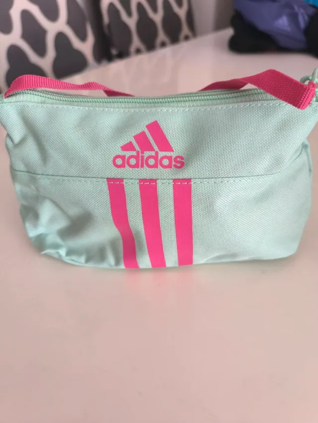 Bolso Adidas Teal y Rosa