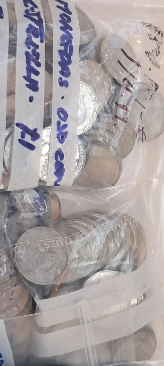 Monedas de Franco y Juan Carlos I