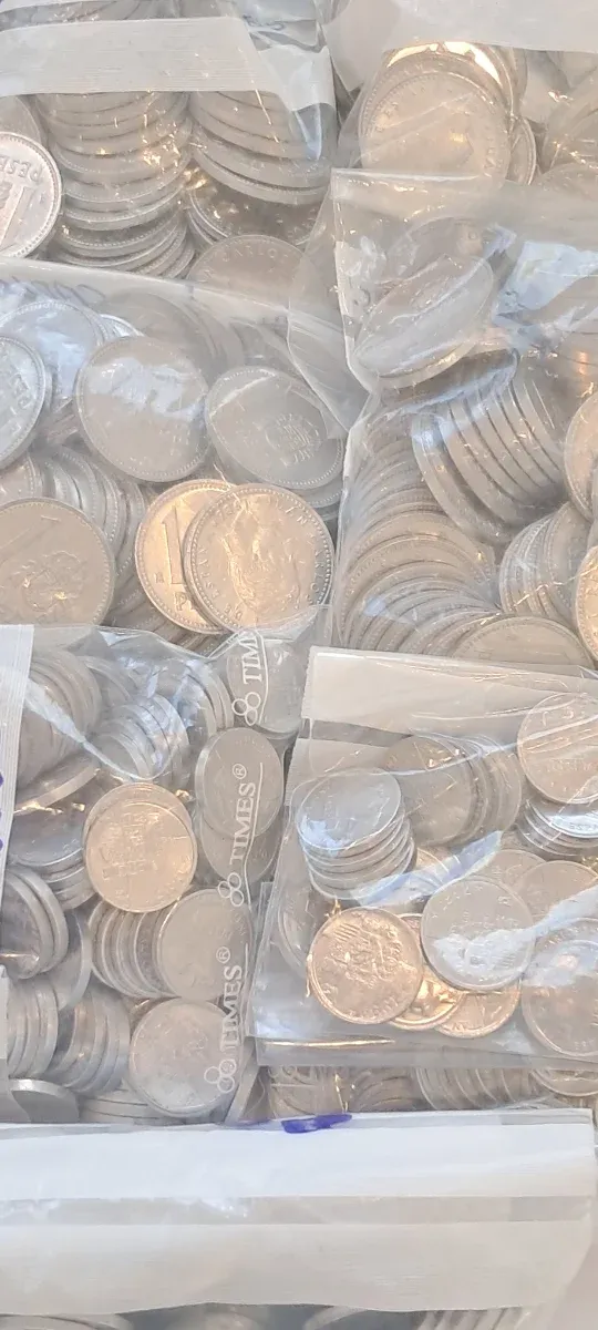 Monedas de Franco y Juan Carlos I