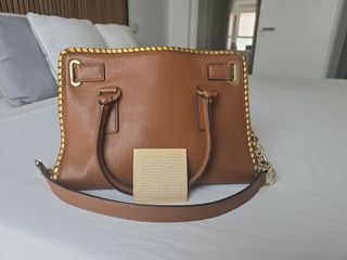 Bolso de piel Michael Kors Marrón y Dorado