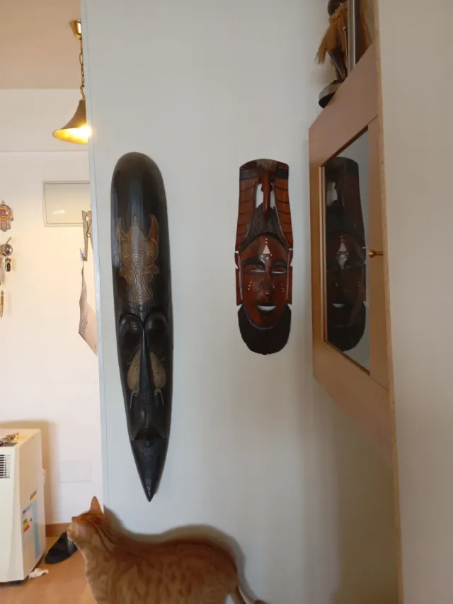 Máscaras africanas de madera