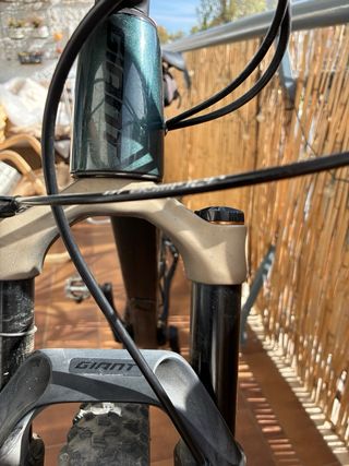 Bicicleta Giant XTC 2021 Carbono Talla M.
