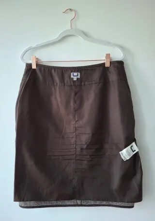 Falda Adolfo Domínguez Cuadros Talla 40