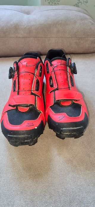 Scarpe MTB Spiuk MONDIE Taglia 42 Rosse