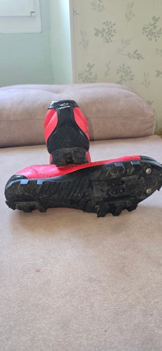 Scarpe MTB Spiuk MONDIE Taglia 42 Rosse
