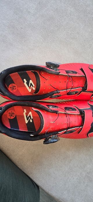 Scarpe MTB Spiuk MONDIE Taglia 42 Rosse
