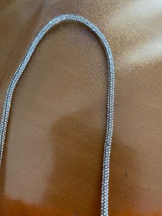 Top arricciato arancione taglia unica