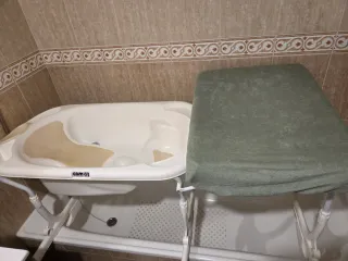 Bañera cambiador bebé plegable