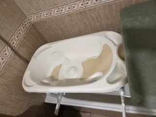 Bañera cambiador bebé plegable