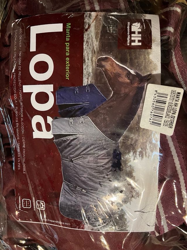 Manta caballo de exterior, 155 cm