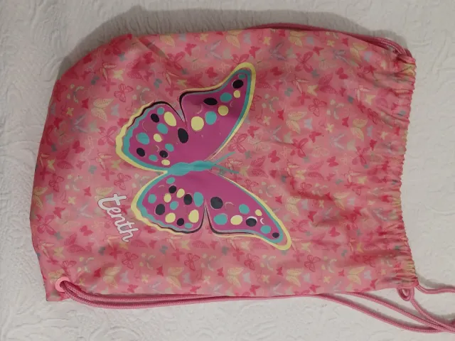 Mochila Tenth mariposa rosa